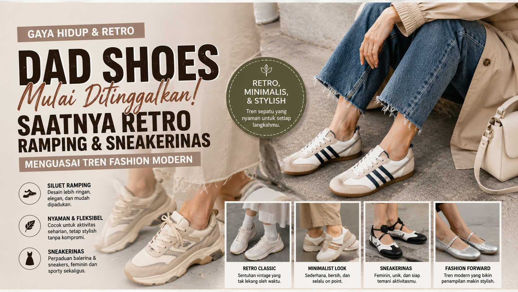 Tren Sepatu Retro Ramping