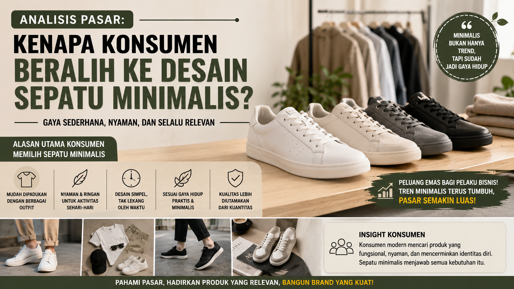 Desain Sepatu Minimalis