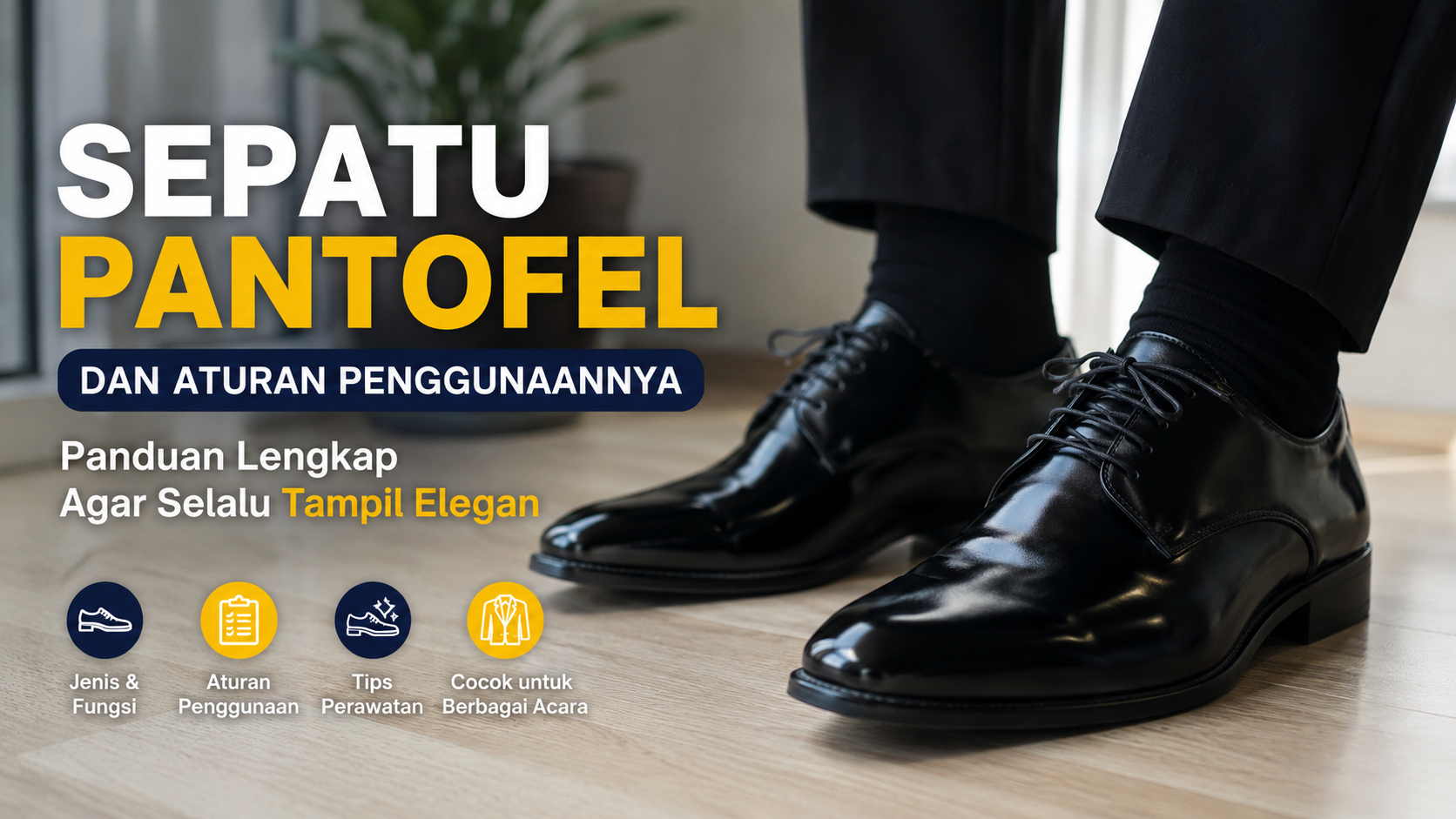 Sepatu Pantofel dan Aturan Penggunaannya