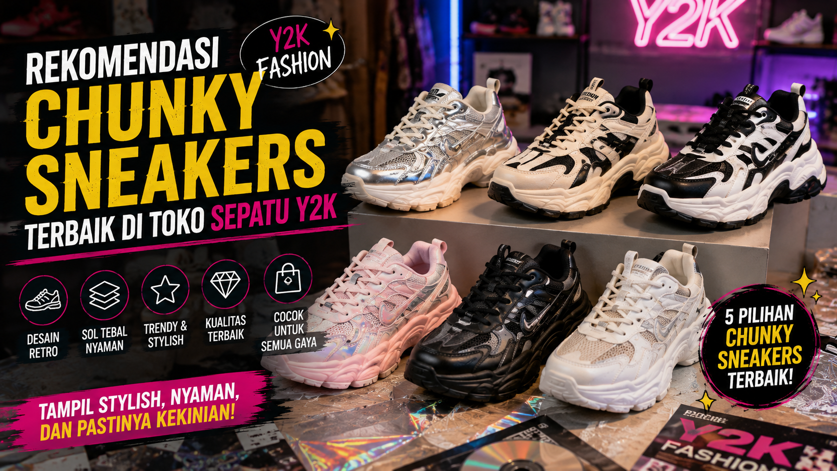 Chunky Sneakers Y2K