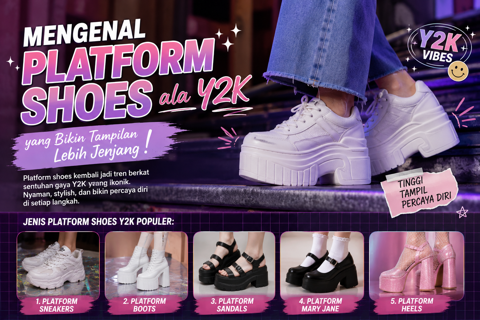 Platform Shoes Y2K