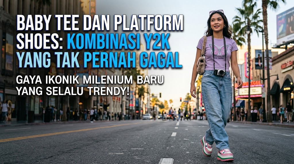 baby tee dan platform shoes