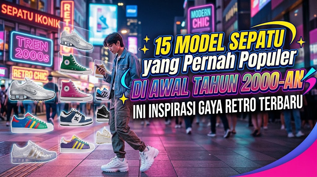 15 Model Sepatu yang Pernah Populer di Awal Tahun 2000-an, Ikon Fashion yang Bikin Nostalgia